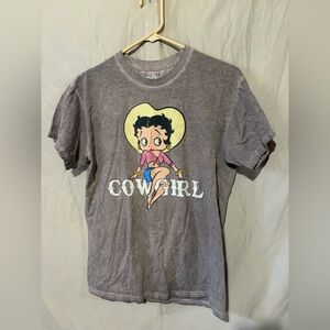 Betty boop cowgirl T-shirt